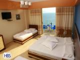 Superior Quadruple room with balcony and with sea view