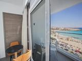 Deluxe Single room with balcony and with partial sea view