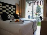 Classic Double room with balcony and with garden view