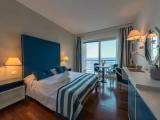 Blue Double room with balcony and with sea view