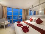 Deluxe Double room with balcony and with sea view