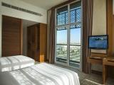 Double Club Rotana room 2 separate beds